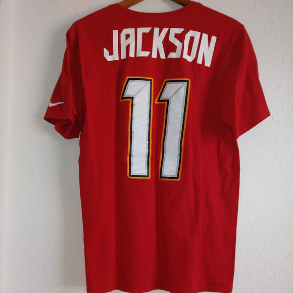Buccaneers Jackson T-Shirt Nike Athletic Size L - Picture 5 of 6